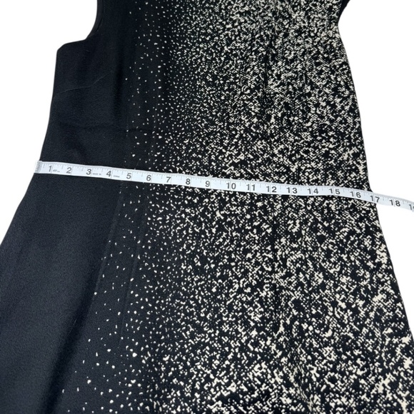 Lafayette 148 Sheath Black Ivory Dress - Picture 16 of 16